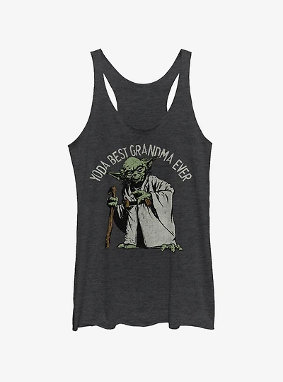 Star Wars Green Grandma Womens Tank Top