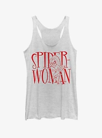 Marvel Spider-Man Atomic Spider-Woman Womens Tank Top