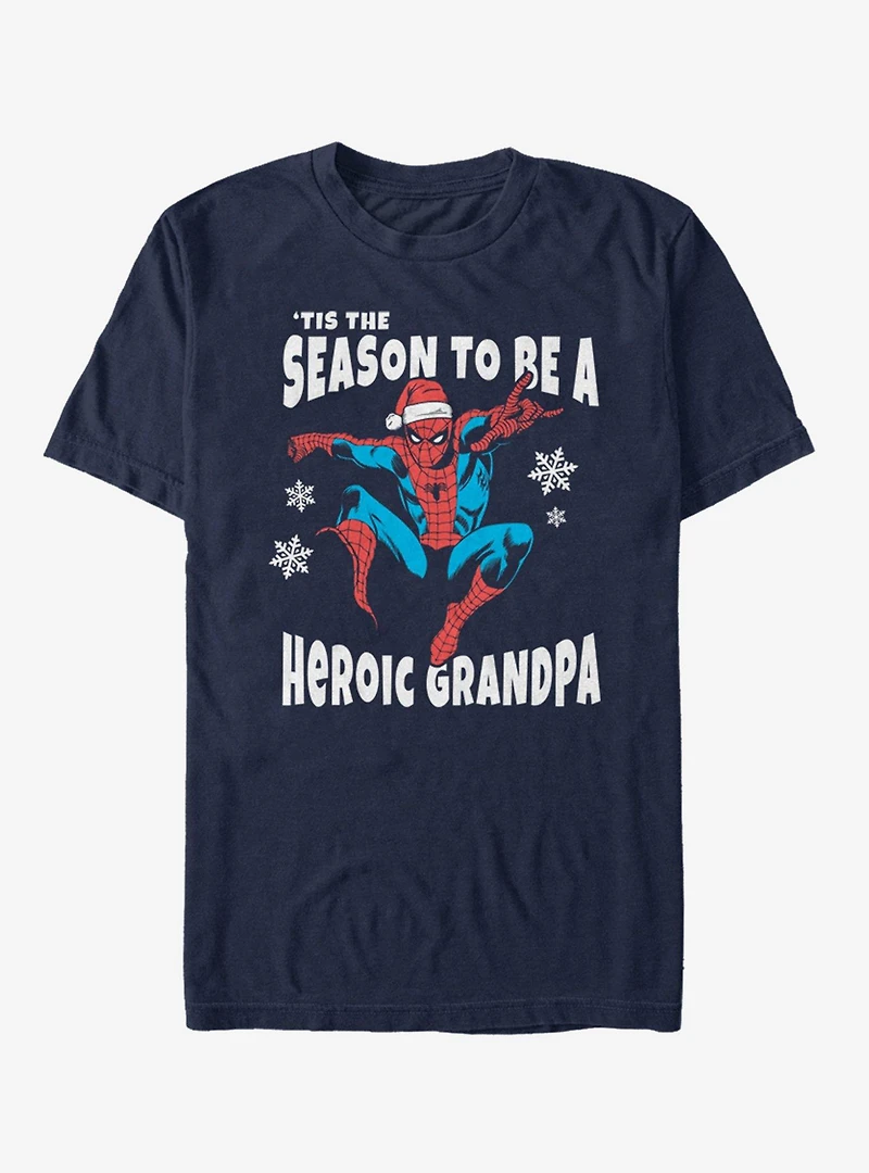 Marvel Spider-Man Heroic Grandpa T-Shirt