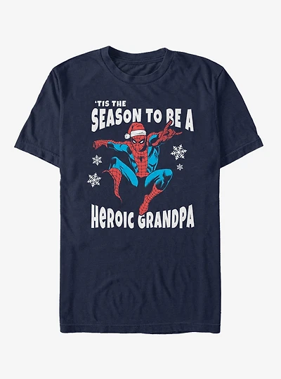 Marvel Spider-Man Heroic Grandpa T-Shirt
