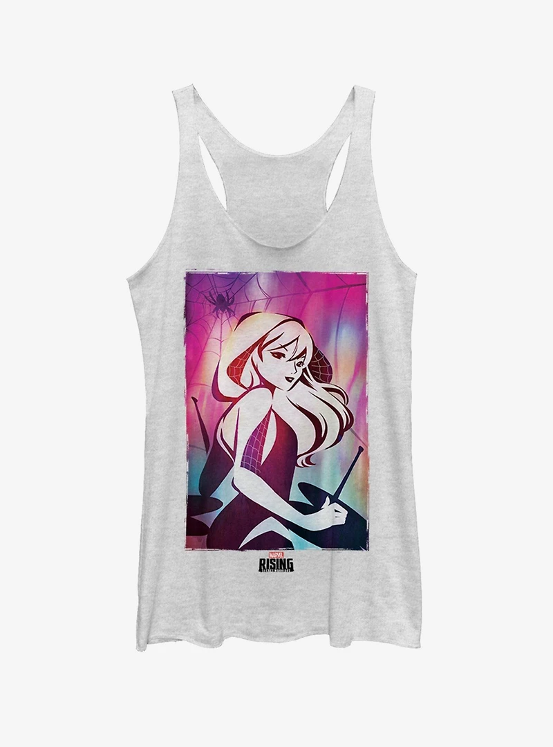Marvel Spider-Man Water Gwen Womens Tank Top
