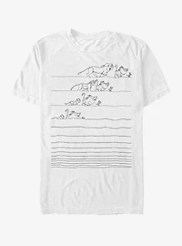 Disney The Lion King Growing Up Lines T-Shirt