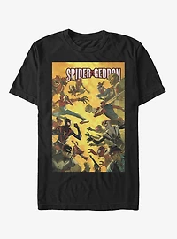 Marvel Spider-Man Spider-Geddon Fight T-Shirt