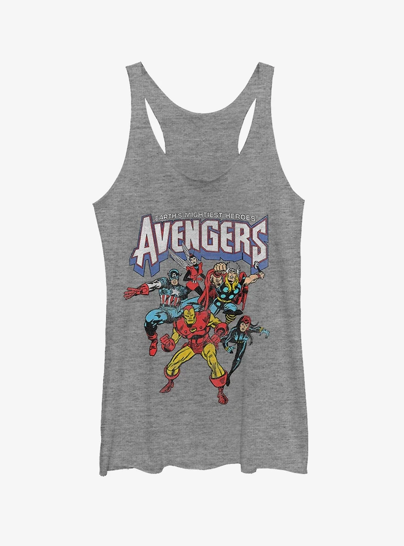 Marvel Avengers Heroes Womens Tank Top