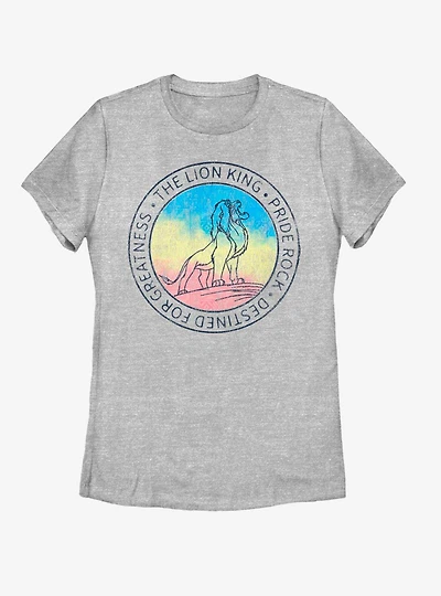 Disney The Lion King Simba Gradient Womens T-Shirt