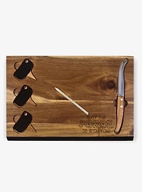 Star Wars Rebel Acacia Cheese Board & Tools Set