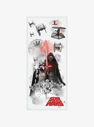 Star Wars The Force Awakens Episode VII Villains Burst Peel & Stick Giant Wall Decal