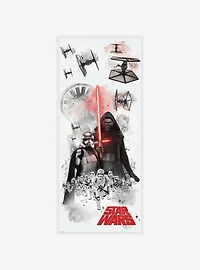 Star Wars The Force Awakens Episode VII Villains Burst Peel & Stick Giant Wall Decal