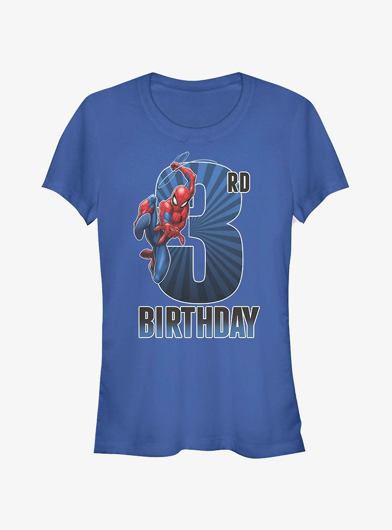 Marvel Spider-Man 3rd Bday Girls T-Shirt