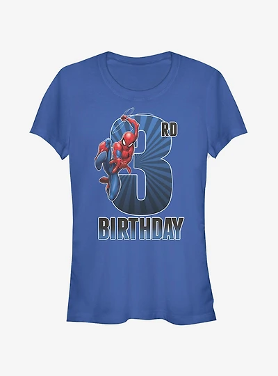 Marvel Spider-Man 3rd Bday Girls T-Shirt