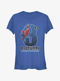 Marvel Spider-Man 3rd Bday Girls T-Shirt