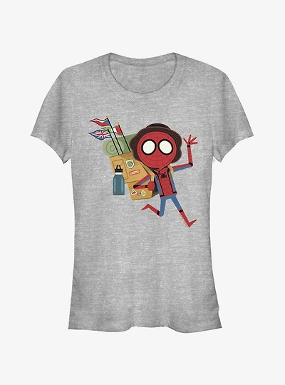 Marvel Spider-Man Spidey Abroad Girls T-Shirt