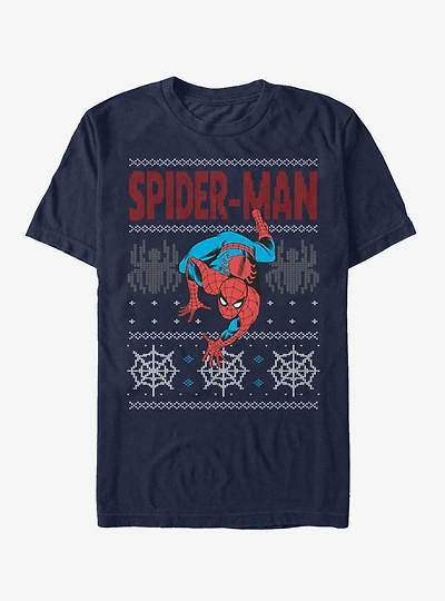 Marvel Spider-Man Ugly Spidey Christmas Sweater T-Shirt