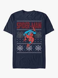 Marvel Spider-Man Ugly Spidey Christmas Sweater T-Shirt