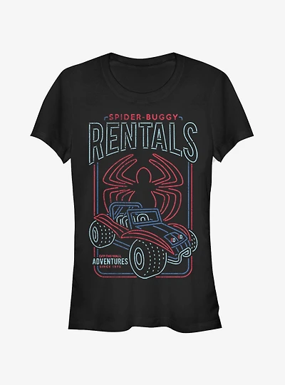 Marvel Spider-Man Spidey-Buggy Rentals Girls T-Shirt
