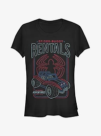 Marvel Spider-Man Spidey-Buggy Rentals Girls T-Shirt