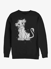 Disney The Lion King Simba Splatter Sweatshirt