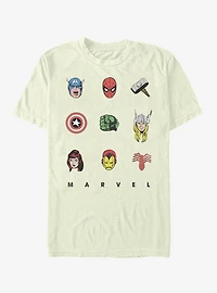Marvel Retro Icons T-Shirt