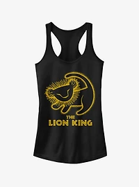 Disney The Lion King Stamp Girls Tank