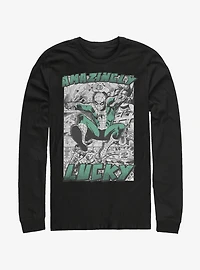Marvel Spider-Man Amazingly Lucky Long-Sleeve T-Shirt