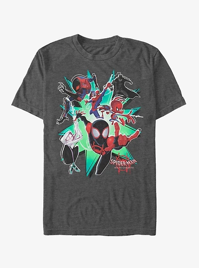 Marvel Spider-Man Group Spider-Verse T-Shirt