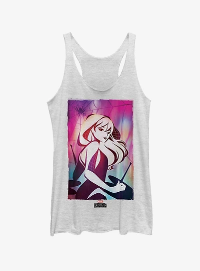 Marvel Spider-Man: Into The Spider-Verse Spider-Gwen Water Gwen Girls Tank