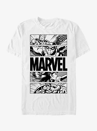 Marvel Spider-Man Graphic Panels T-Shirt