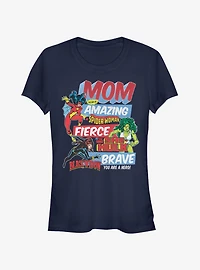 Marvel Spider-Man Retro Mom Girls T-Shirt