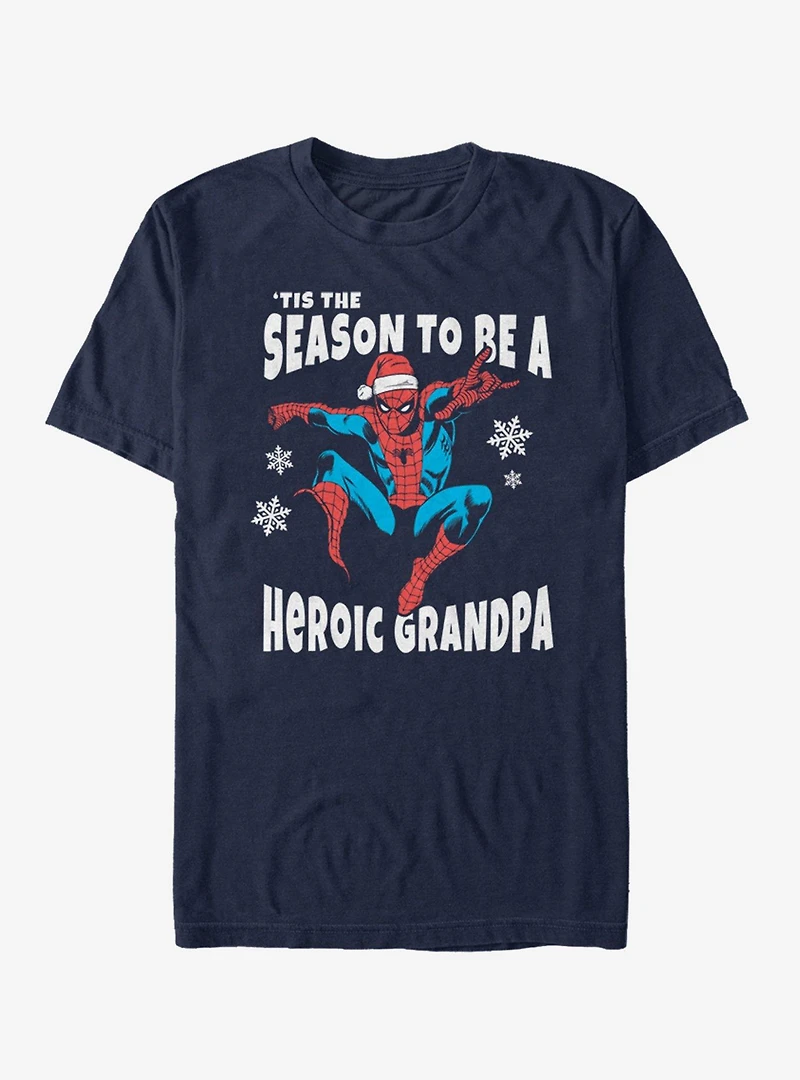 Marvel Spider-Man Heroic Grandpa T-Shirt
