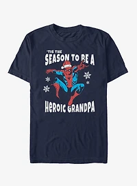 Marvel Spider-Man Heroic Grandpa T-Shirt