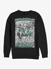 Marvel Spider-Man Amazingly Lucky Sweatshirt