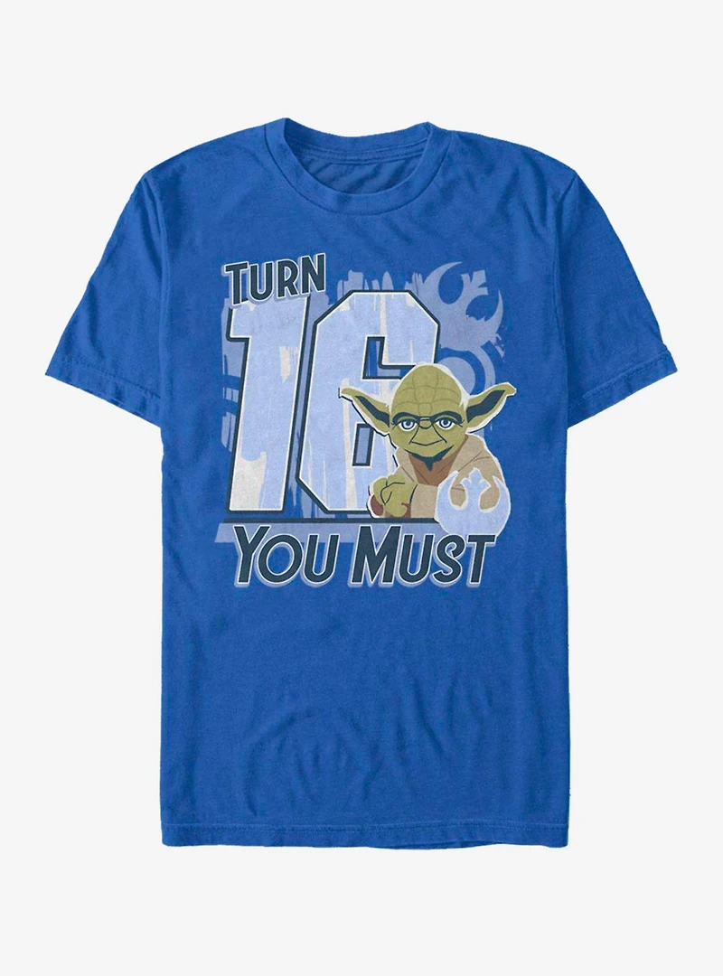 Star Wars Turn 16 You Must T-Shirt