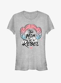 Star Wars Rebel Leia Mom Girls T-Shirt