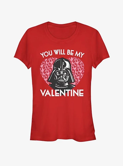 Star Wars You Will Be My Darth Vader Girls T-Shirt