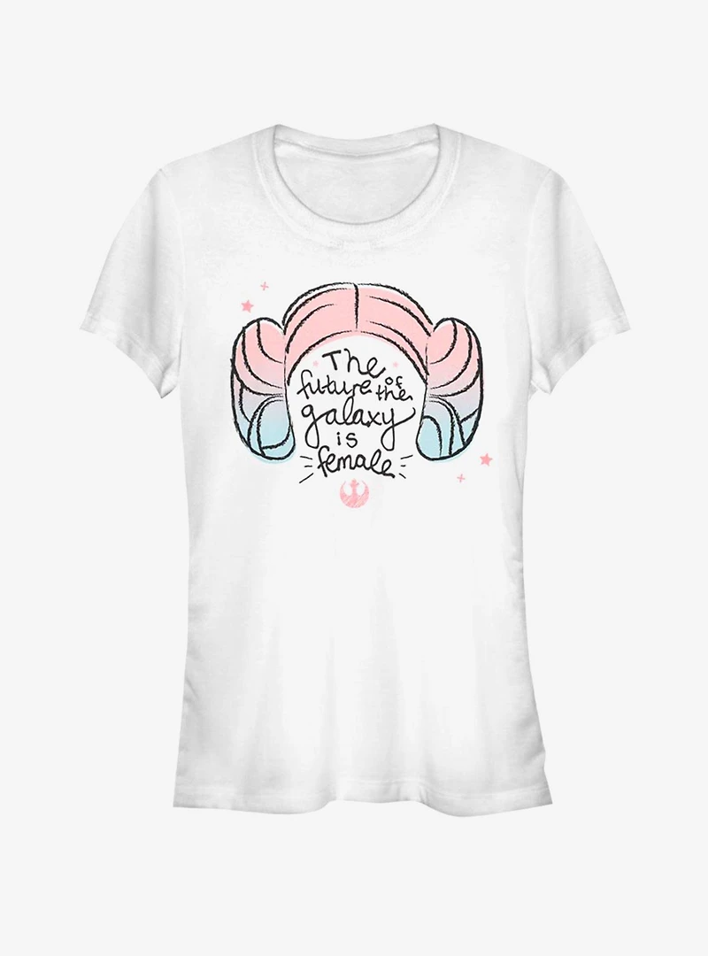 Star Wars The Future of Galaxy is Female Girls T-Shirt