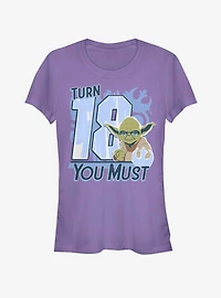 Star Wars Turn 18 You Must Girls T-Shirt