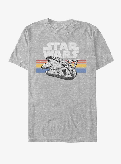 Star Wars Vintage Falcon Stripes T-Shirt