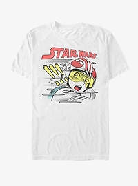 Star Wars Manga Print T-Shirt