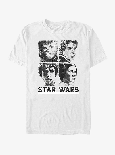 Star Wars Four Square T-Shirt