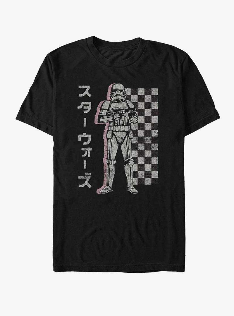 Star Wars Stormtrooper Checked T-Shirt