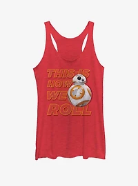 Star Wars This Is How We Roll Front Girls Tank