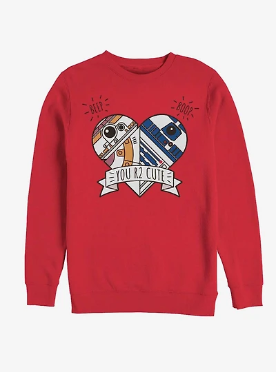 Star Wars BB-8 Heart R2D2 Sweatshirt