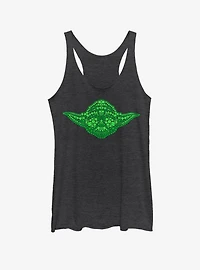 Star Wars Yoda Clovers Girls Tank
