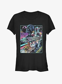 Star Wars Rebellion Poster Girls T-Shirt