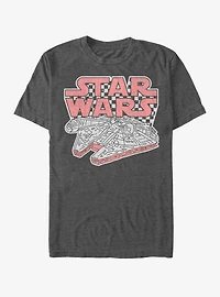 Star Wars Checker Falcon T-Shirt