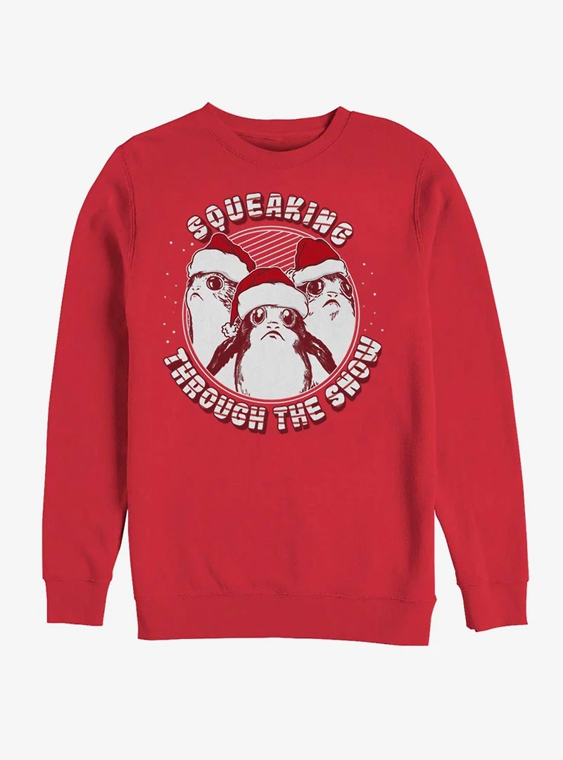 Star Wars Squeaking Through the Snow Sweatshirt