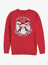 Star Wars Squeaking Through the Snow Sweatshirt