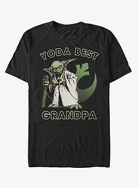 Star Wars Yoda Best Grandpa T-Shirt