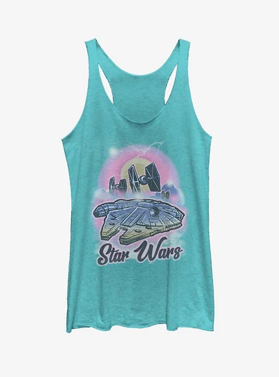 Star Wars Airbrush Womens Tank Top