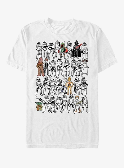 Star Wars Sketches T-Shirt